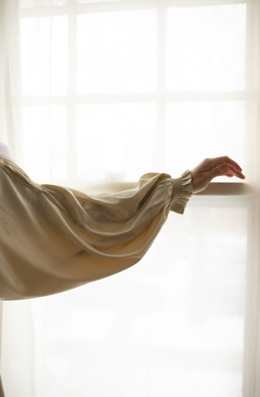 Esmeray Cream Modest Maxi Dress